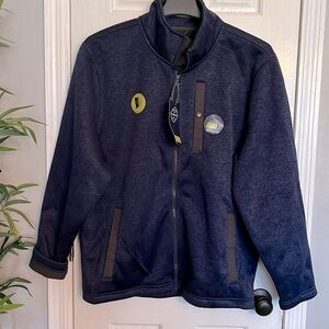 St. John’s bay windproof jacket L NWT